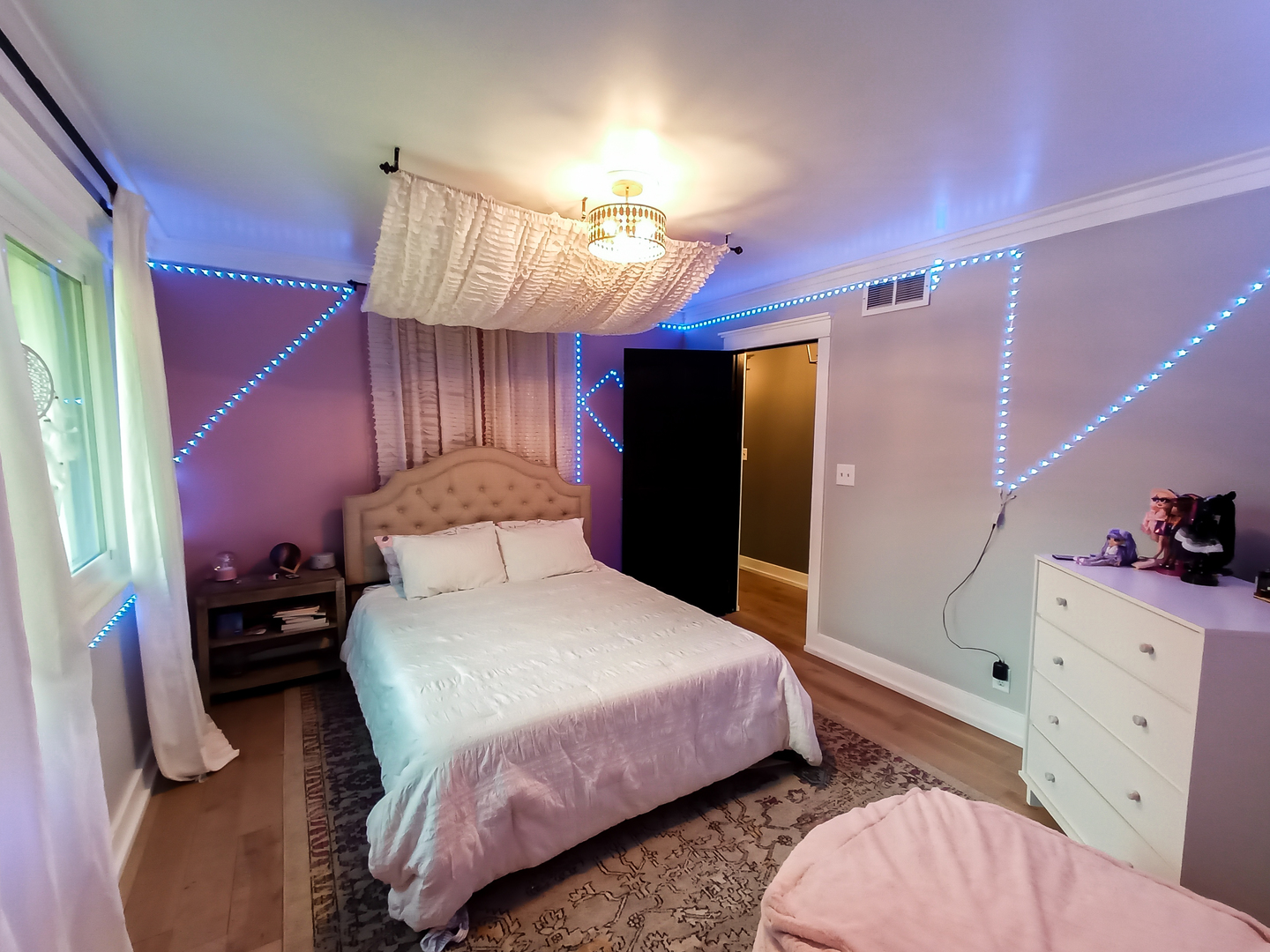 2771 East 1779th Road Ottawa, IL 61350 - Photo 24 of 36 a bedroom with a bed and a mirror