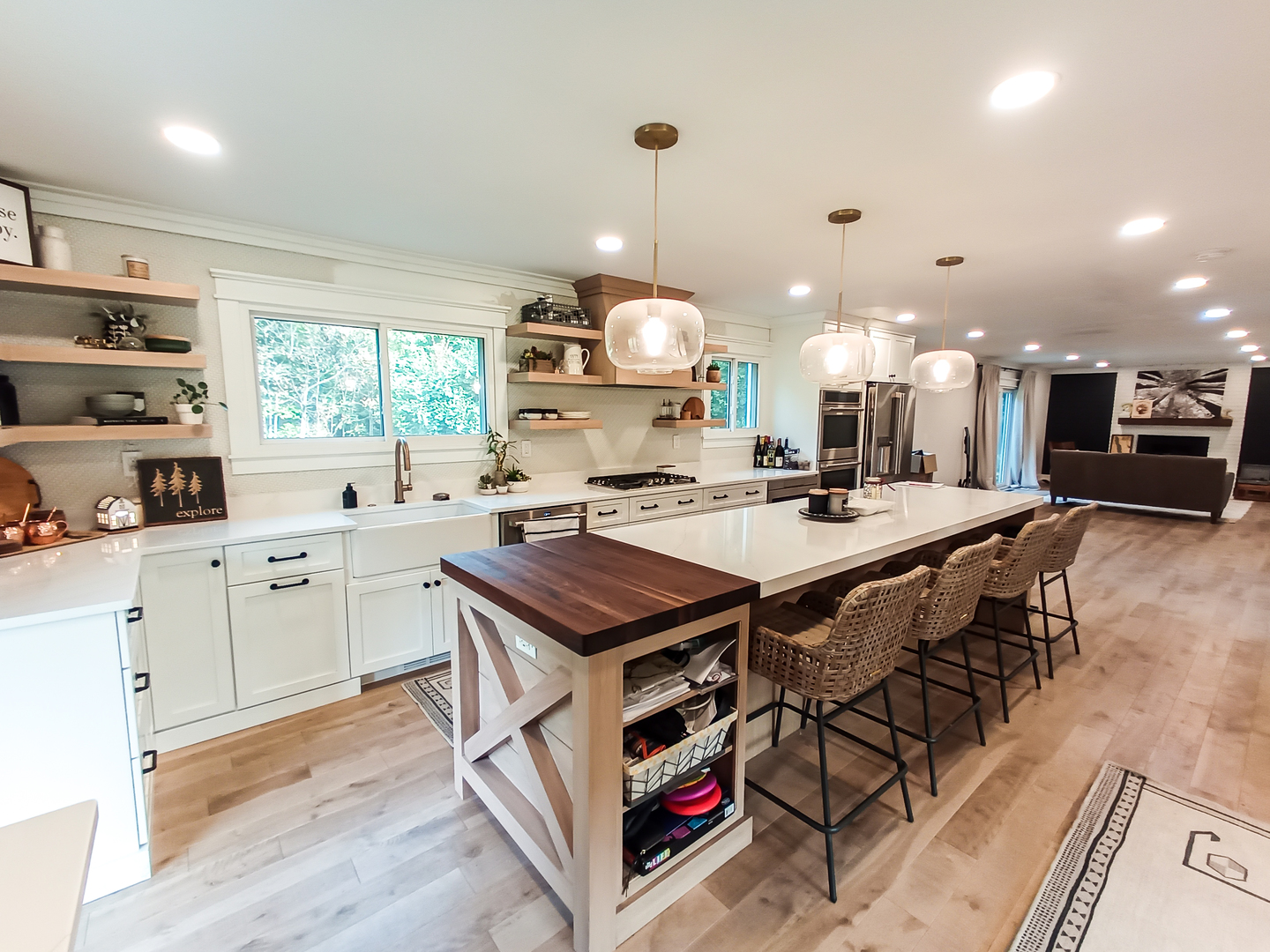 2771 East 1779th Road Ottawa, IL 61350 - Photo 7 of 36 a room with stainless steel appliances kitchen island a large island in the center