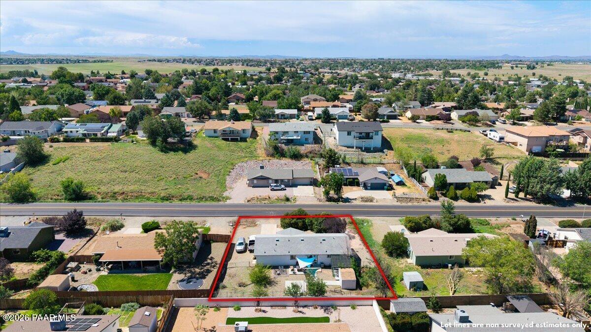 5291 North Robert Road Prescott Valley, AZ 86314 - Photo 30 of 31 Aerial View S