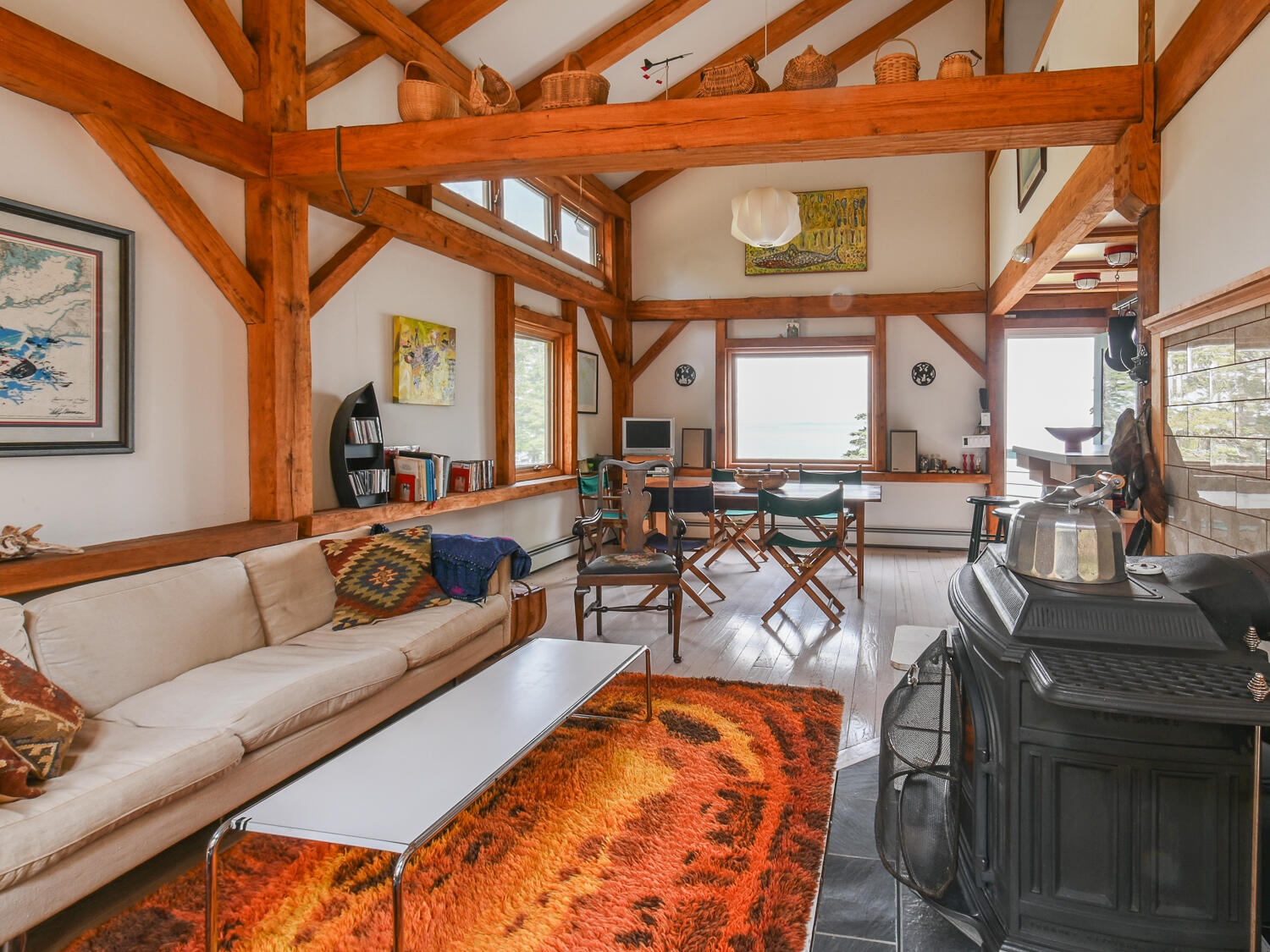 43 Steamboat Road Swans Island, ME 04685 - Photo 9 of 43 Living room