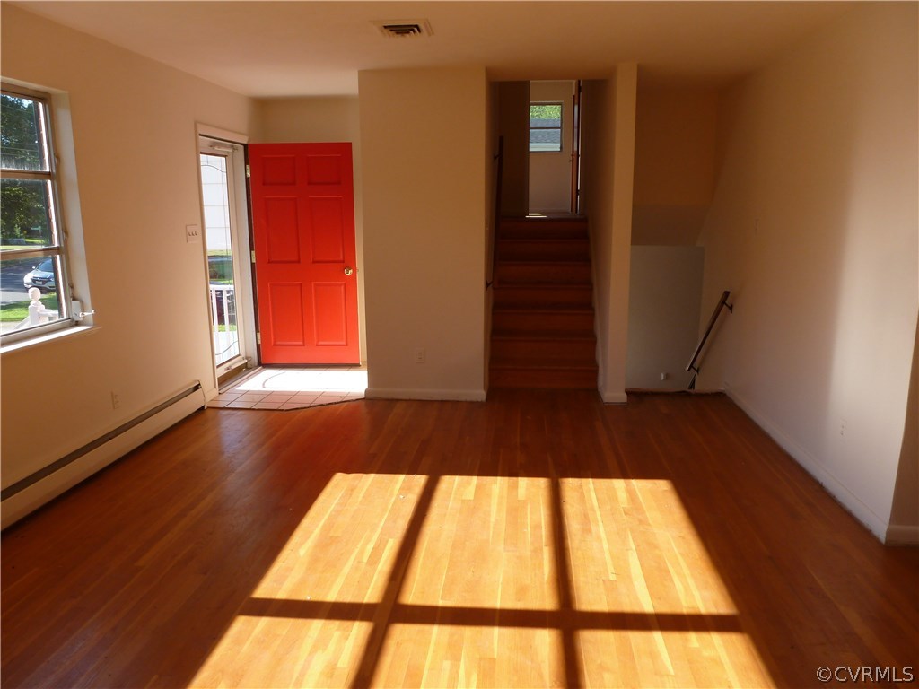 7408 Oak Ridge Street Henrico, VA 23294 - Photo 11 of 31 Carpet remove 7/8/18. Beautiful Wood Floors throug