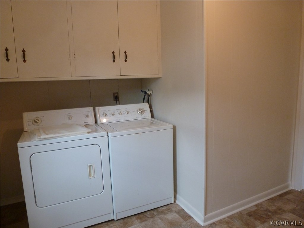 7408 Oak Ridge Street Henrico, VA 23294 - Photo 24 of 31 Large Laundry room with upper cabinets, fresh pain