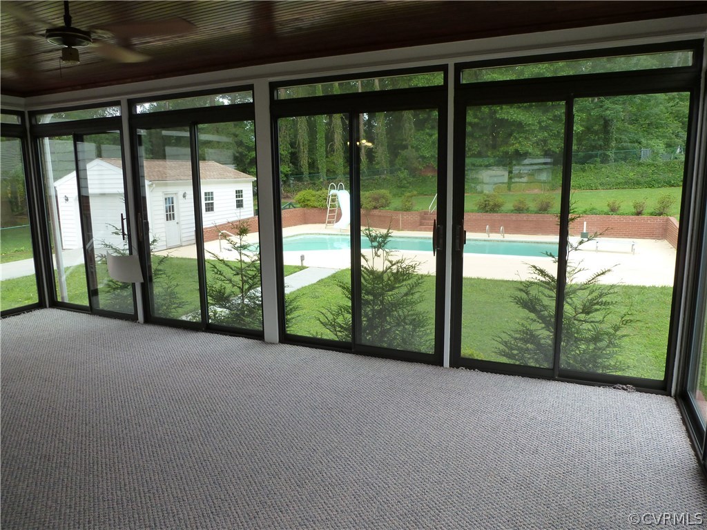 7408 Oak Ridge Street Henrico, VA 23294 - Photo 8 of 31 View of Pool from Florida room.