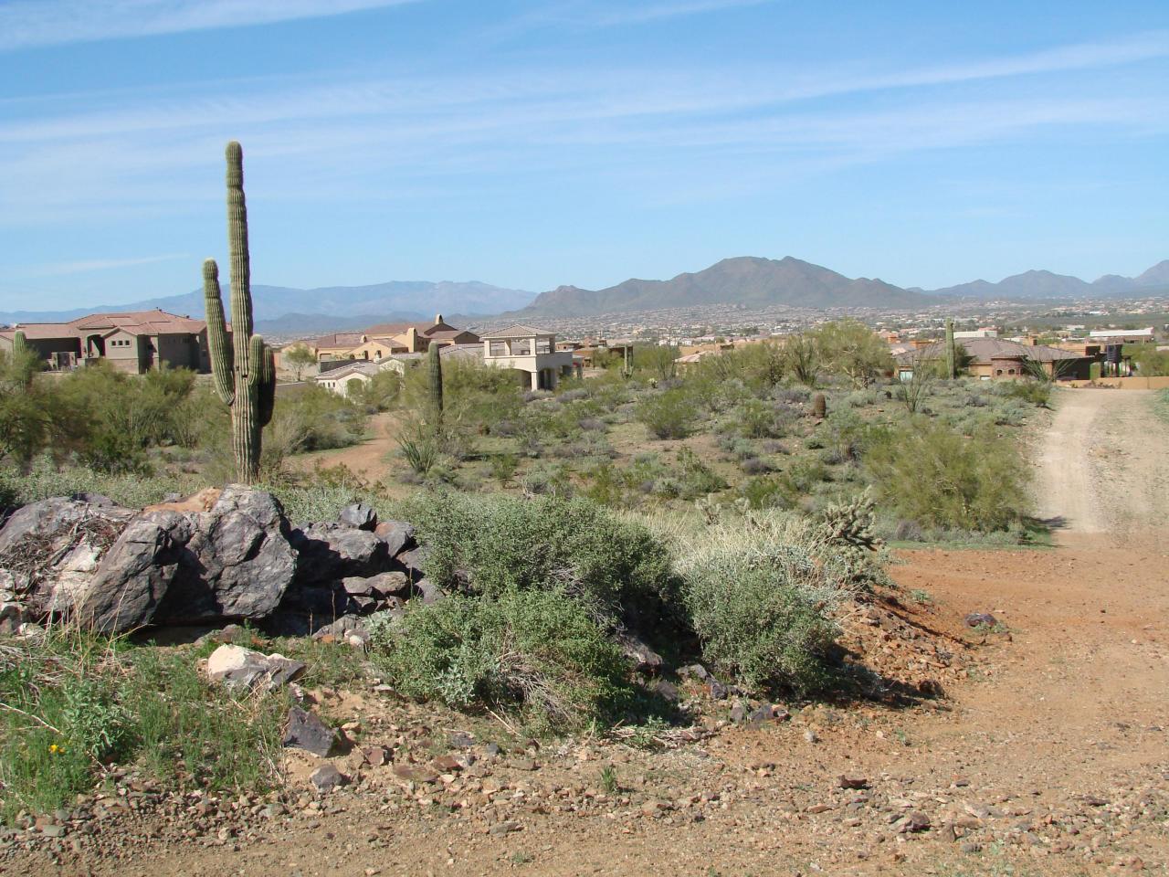 52 West Rock View Road, Unit 105D Phoenix, AZ 85085 - Photo 2 of 3 Looking across parcel to North
