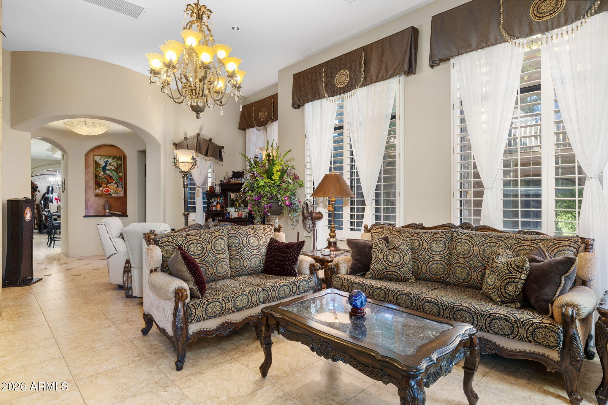 7199 East Ridgeview Place, Unit 102 Carefree, AZ 85377 - Photo 14 of 36 Living Room