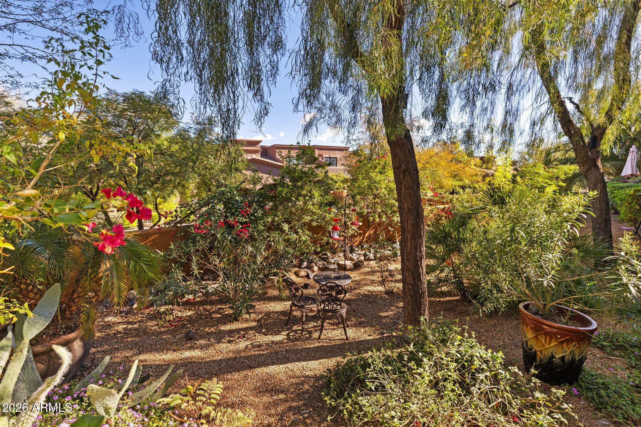 7199 East Ridgeview Place, Unit 102 Carefree, AZ 85377 - Photo 31 of 36 Garden Off of Patio