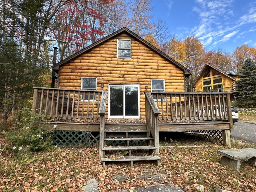 89 NW Road Westhampton, MA 01027 - Photo 5 of 29 a view of a house with wooden deck