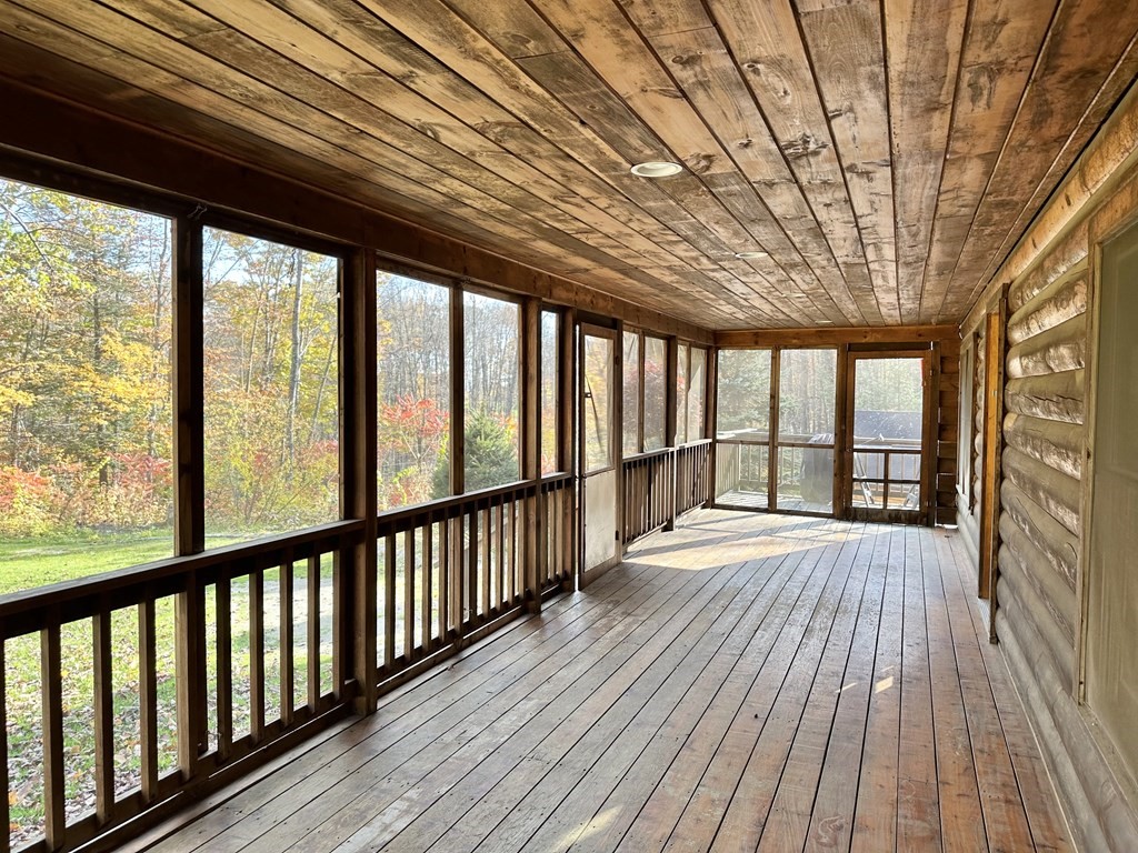 89 NW Road Westhampton, MA 01027 - Photo 9 of 29 a view of porch with wooden floor