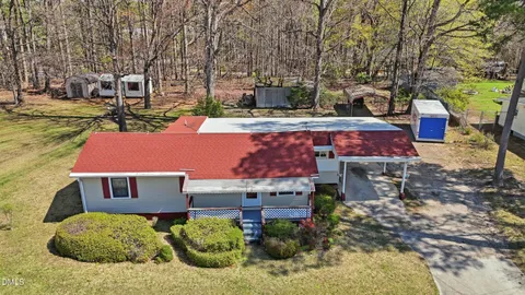 front view of a house with a porch