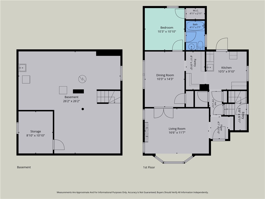 827 Garson Avenue Rochester, NY 14609 - Photo 39 of 40 Lower Unit Floor Plan