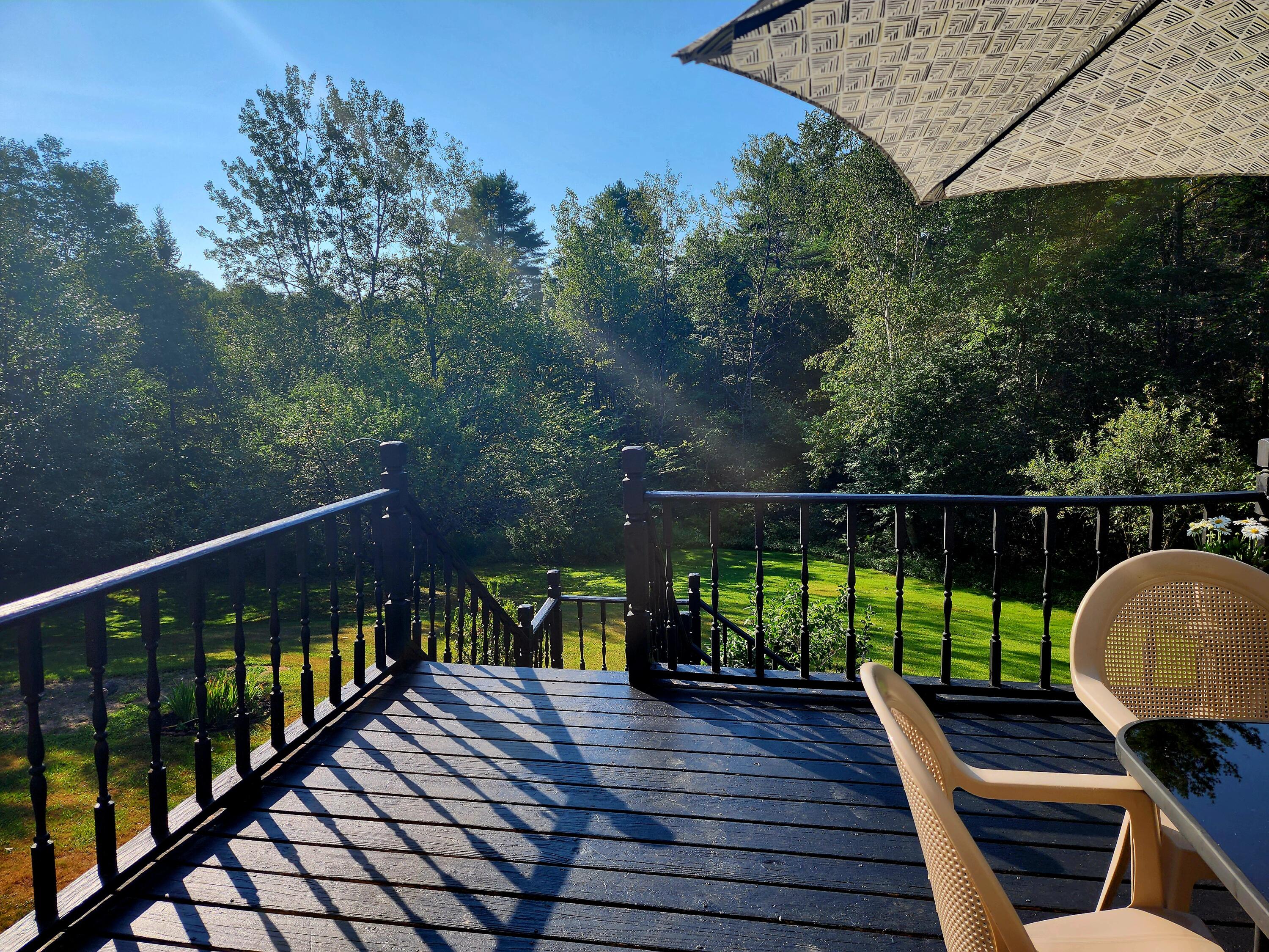 130 Cushing Road Durham, ME 04222 - Photo 2 of 25 Front Deck