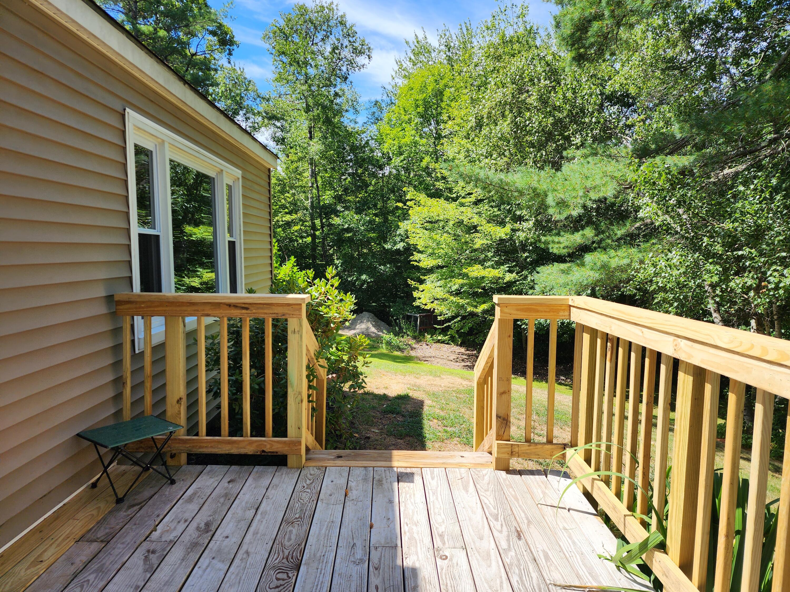 130 Cushing Road Durham, ME 04222 - Photo 7 of 25 Back Deck 2