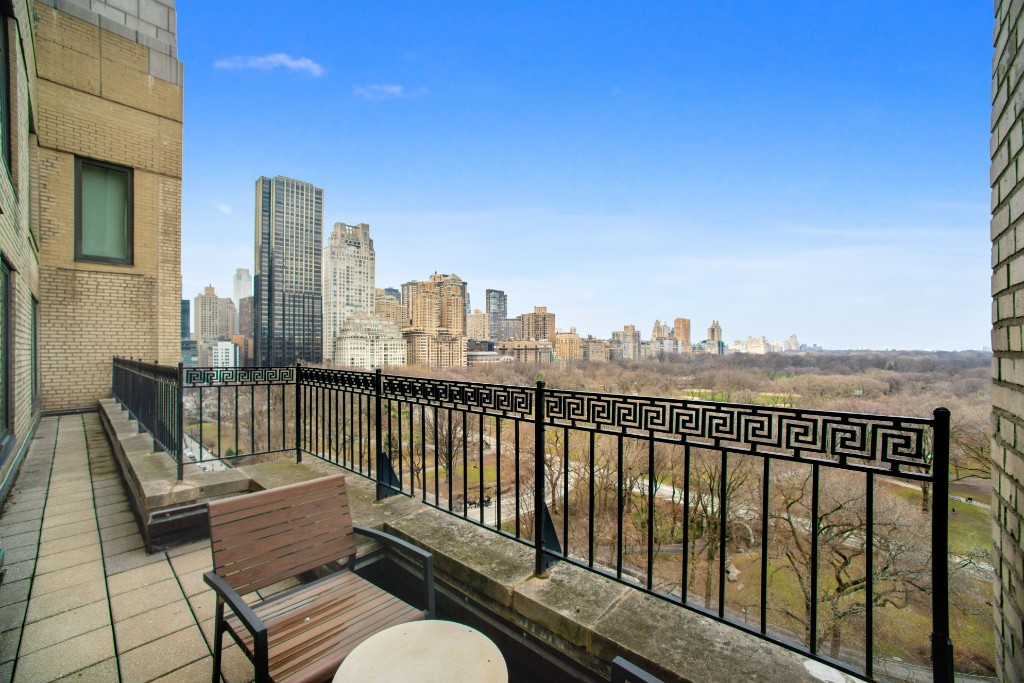 160 Central Park South, Unit 1211 Manhattan, NY 10019 - Photo 6 of 7 a view of a balcony with wooden floor
