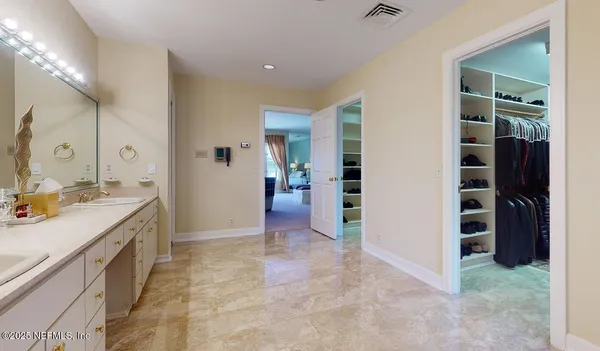 a view of a kitchen cabinets and a kitchen