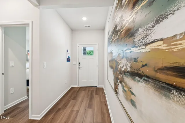 a black and white photo of a living room