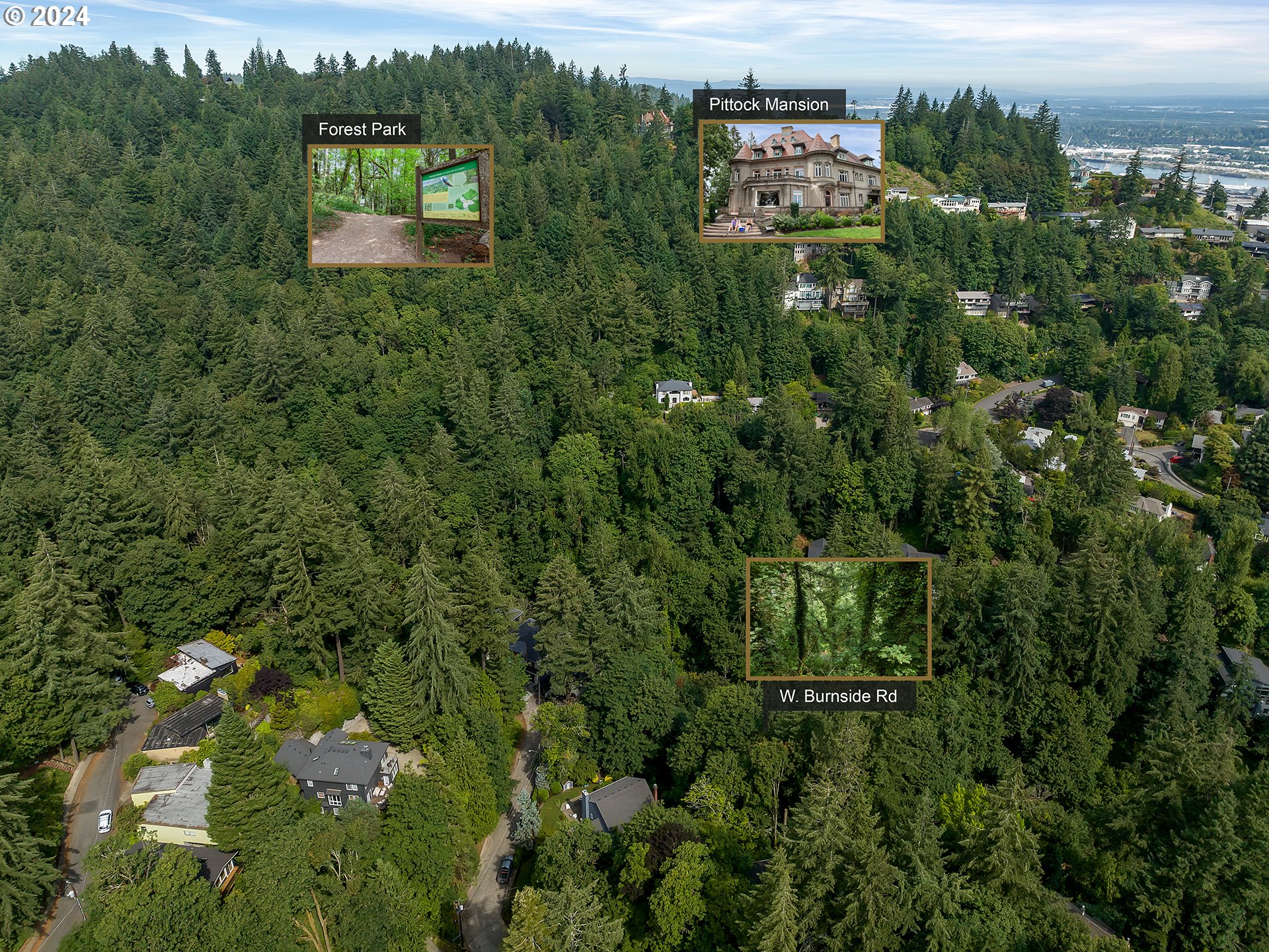 West Burnside Road Portland, OR 97205 - Photo 6 of 8 Drone View/UAV