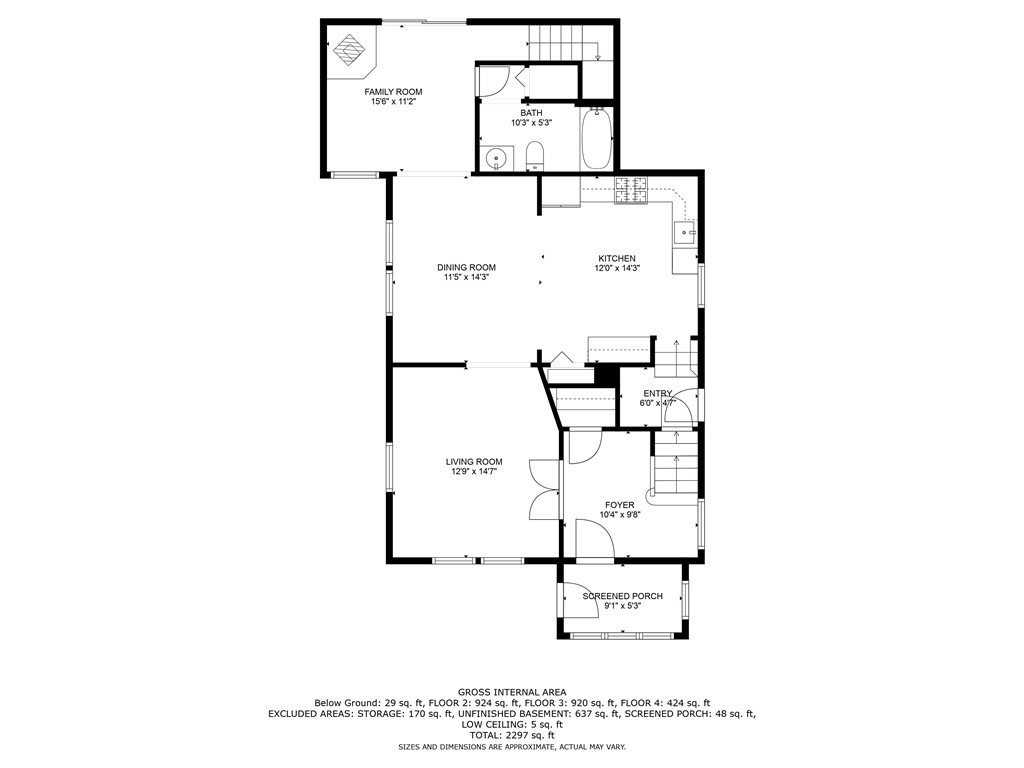 573 Spring Street Newport, RI 02840 - Photo 48 of 50 Floor Plan First Floor