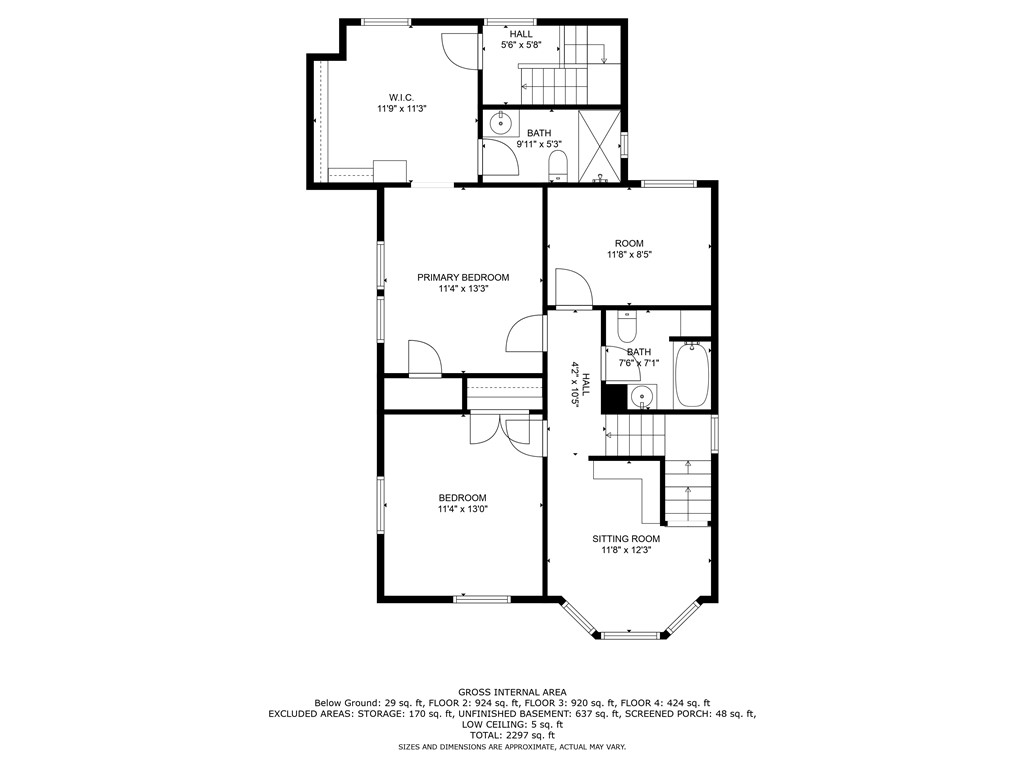 573 Spring Street Newport, RI 02840 - Photo 49 of 50 Floor Plan Second Floor