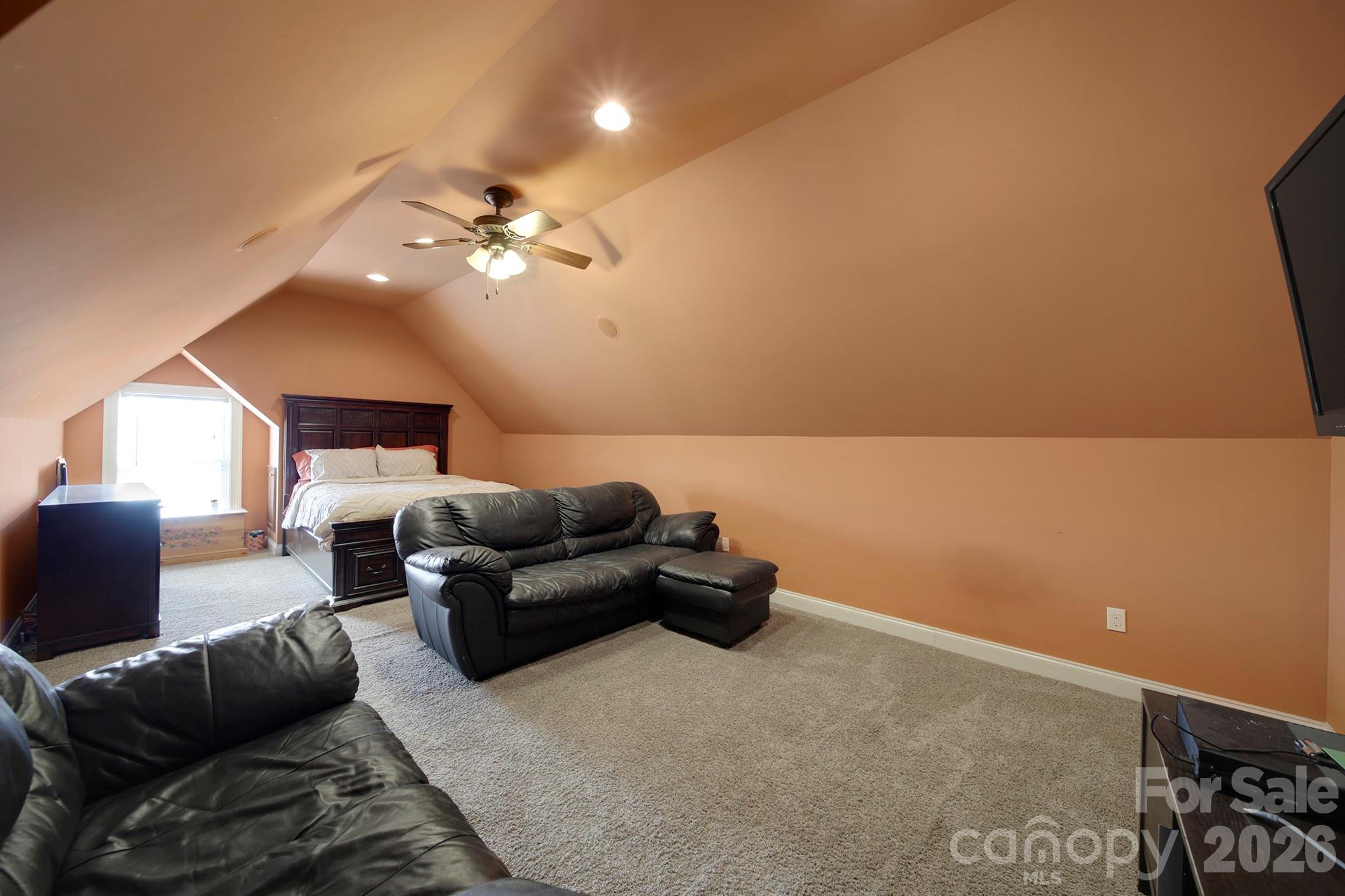 2407 Robert Usher Road Lancaster, SC 29720 - Photo 27 of 47 a living room with furniture and a ceiling fan