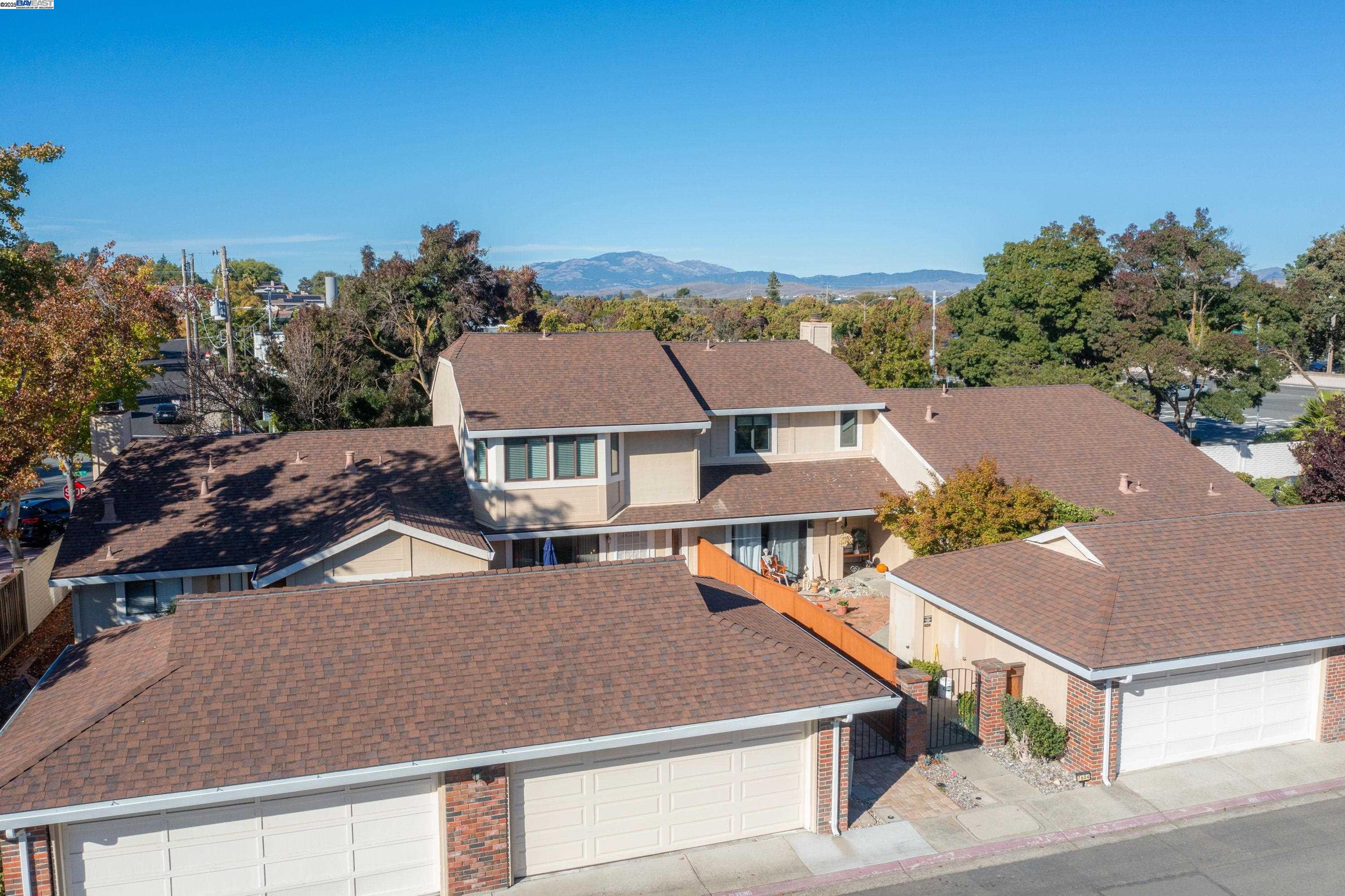 7602 Arbor Creek Circle Dublin, CA 94568 - Photo 43 of 47 an aerial view of a house