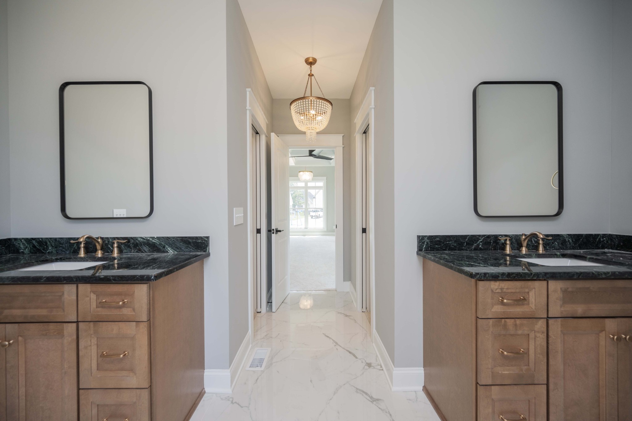 0 Linwood Road Watertown, TN 37184 - Photo 33 of 48 a bathroom with a granite countertop sink vanity and mirror