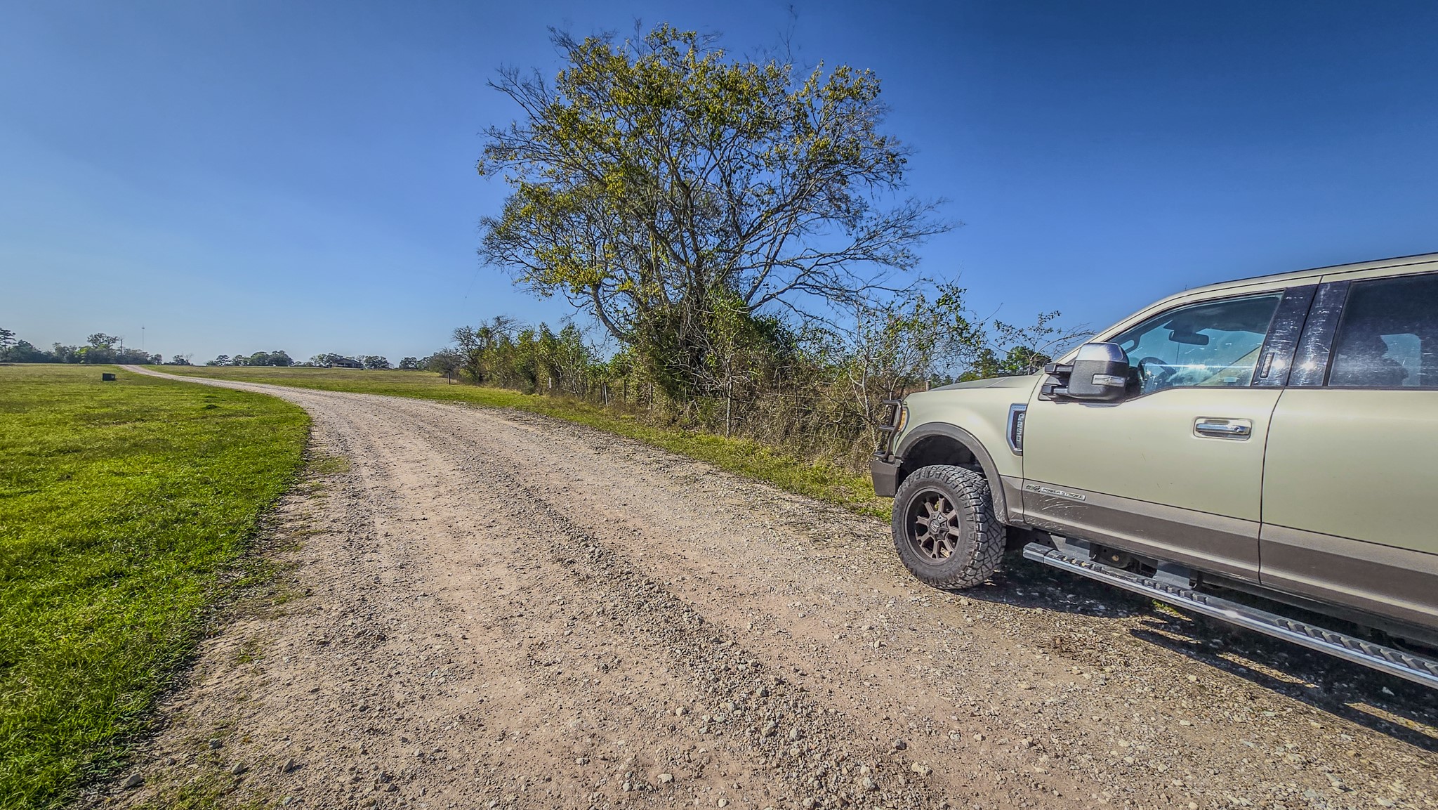 1 Podraza Road New Waverly, TX 77358 - Photo 13 of 28 a view of a backyard with a car parked in the yard