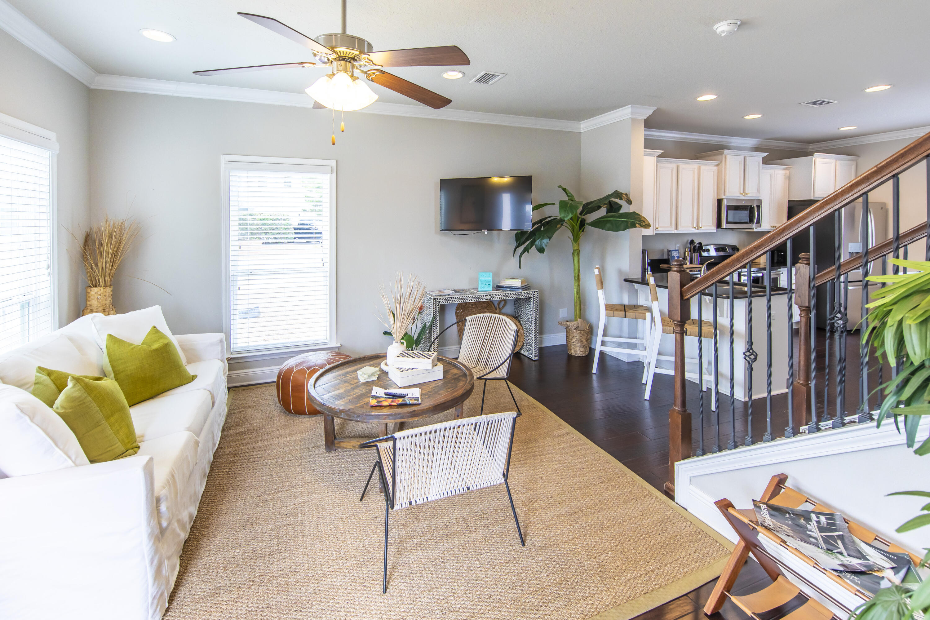 74 Grayling Way Inlet Beach, FL 32461 - Photo 5 of 18 a living room with furniture and a wooden floor