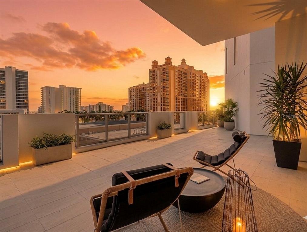 301 Quay Commons, Unit 509 Sarasota, FL 34236 - Photo 28 of 45 a view of outdoor space with seating area