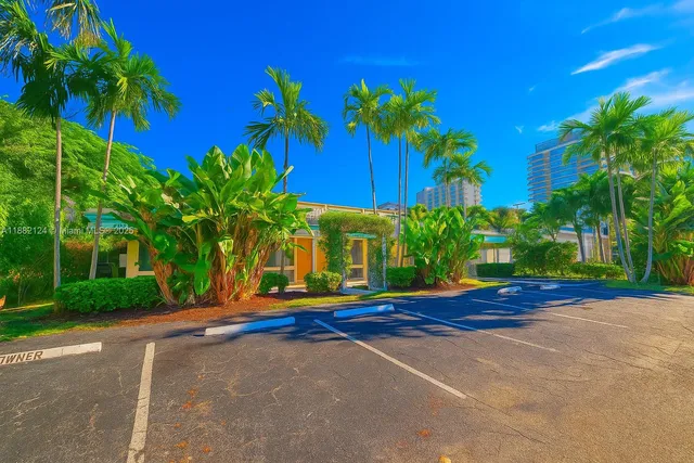 a house with palm tree in front of it