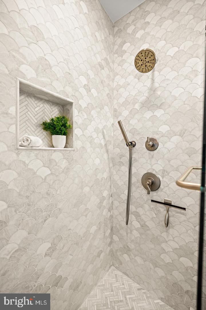 637 Allison Street Northwest Washington, DC 20011 - Photo 14 of 25 a bathroom with a shower