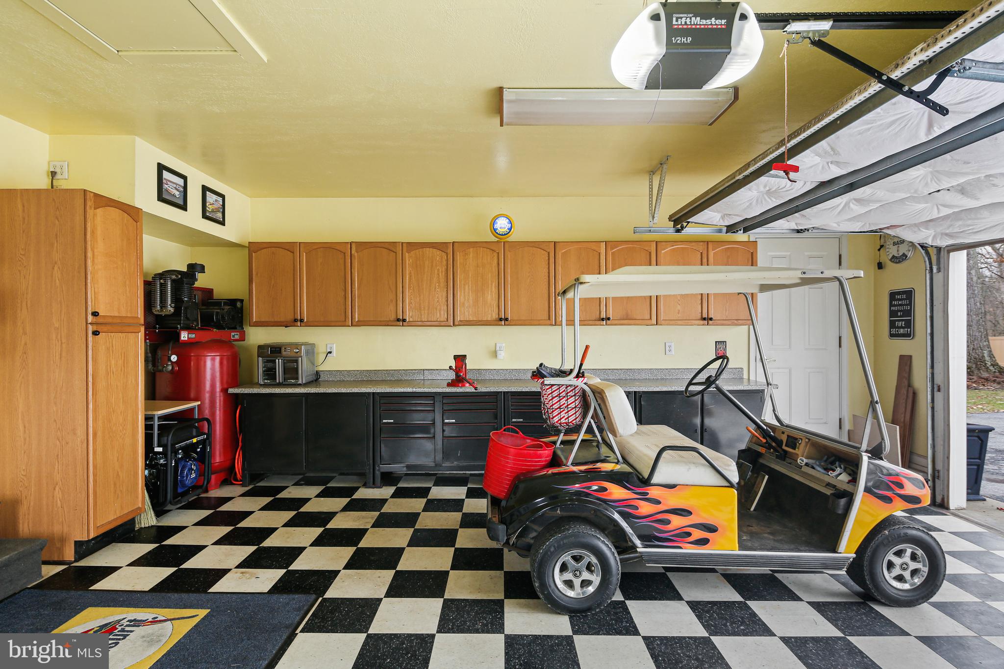 15212 Old Hanover Road Upperco, MD 21155 - Photo 62 of 71 Spacious 2 Car Garage w/ Built-in cabinets