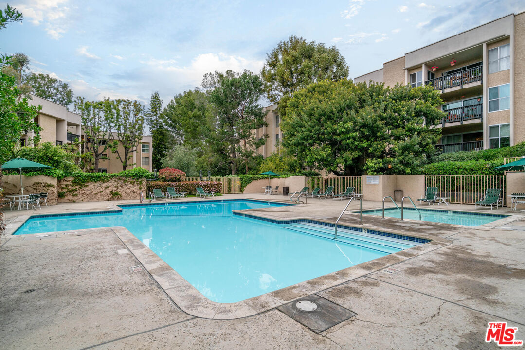 8105 Raintree Circle Culver City, CA 90230 - Photo 15 of 17 a view of outdoor space yard swimming pool and outdoor