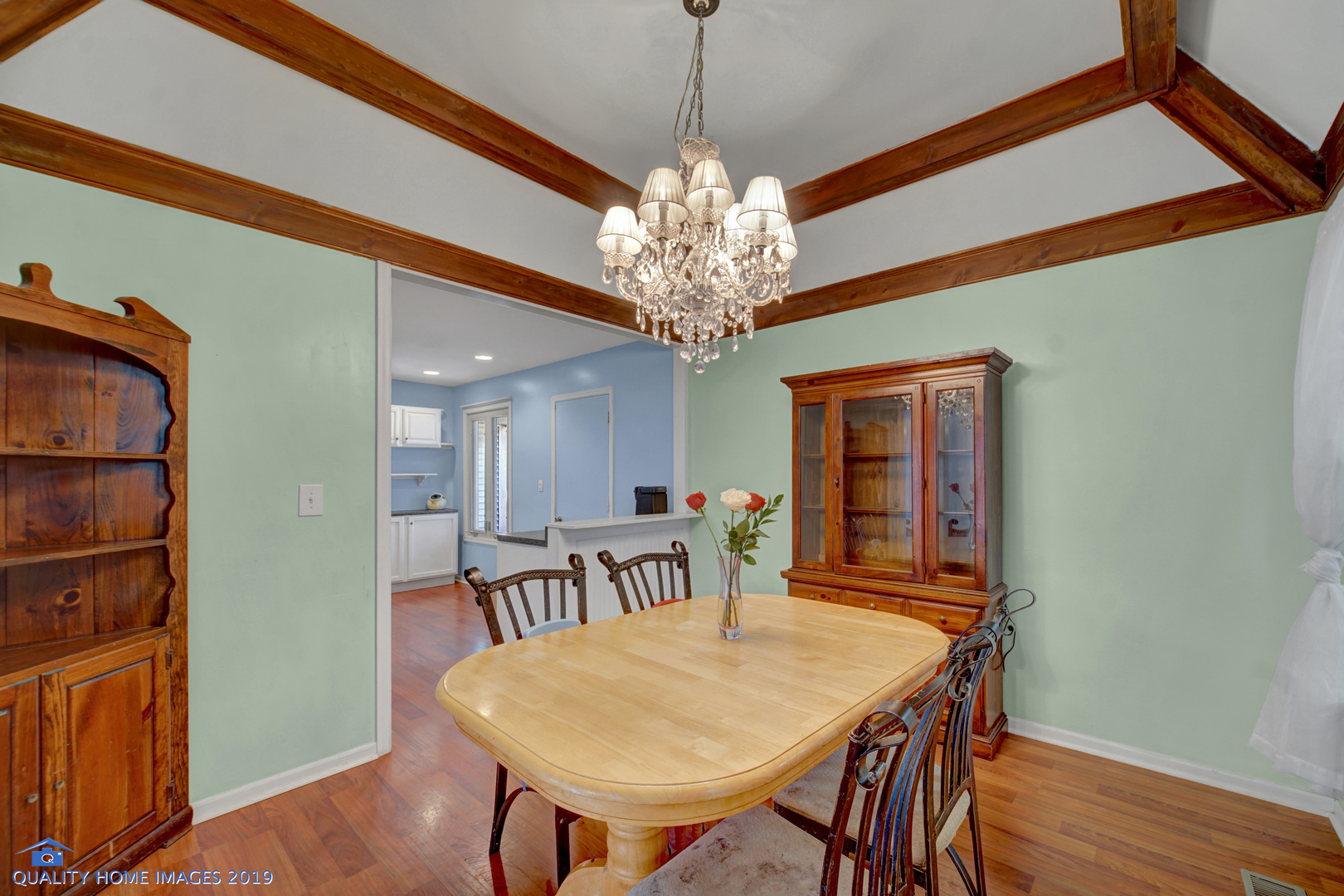 27W241 Churchill Road Winfield, IL 60190 - Photo 6 of 24 a view of a dining room with furniture and wooden floor