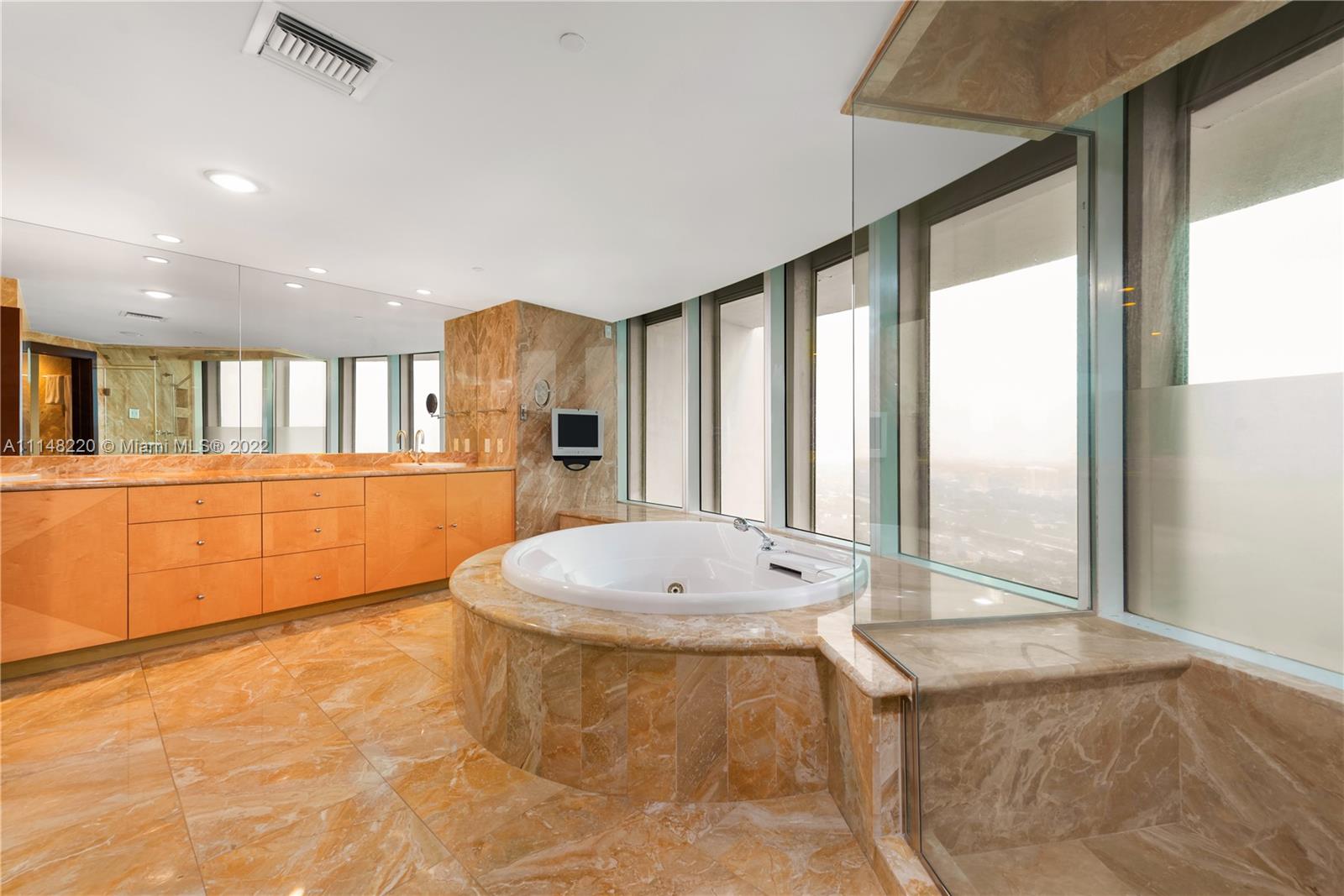 1643 Brickell Avenue, Unit 3702 Miami, FL 33129 - Photo 7 of 15 a living room with granite countertop furniture and a open kitchen view