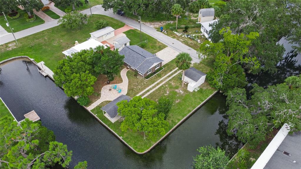 5411 Teal Drive Weeki Wachee, FL 34607 - Photo 6 of 44 an aerial view of a house