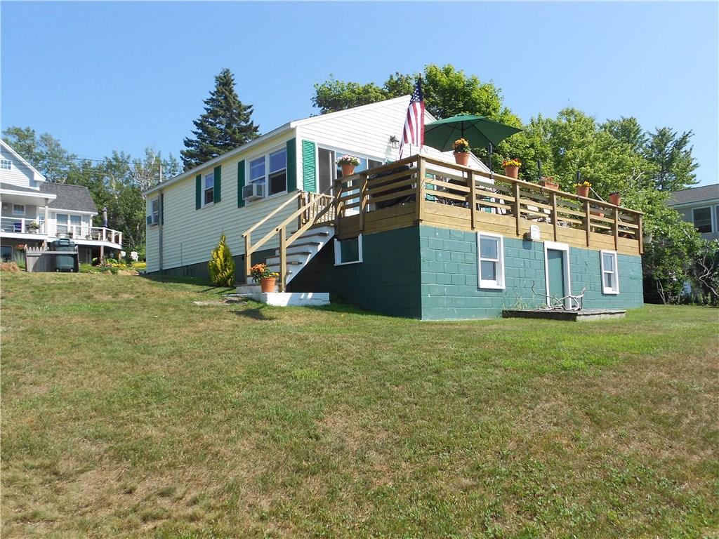 57 West Shore Road Bailey Island, ME 04003 - Photo 9 of 26 Northwest side of cottage showing...