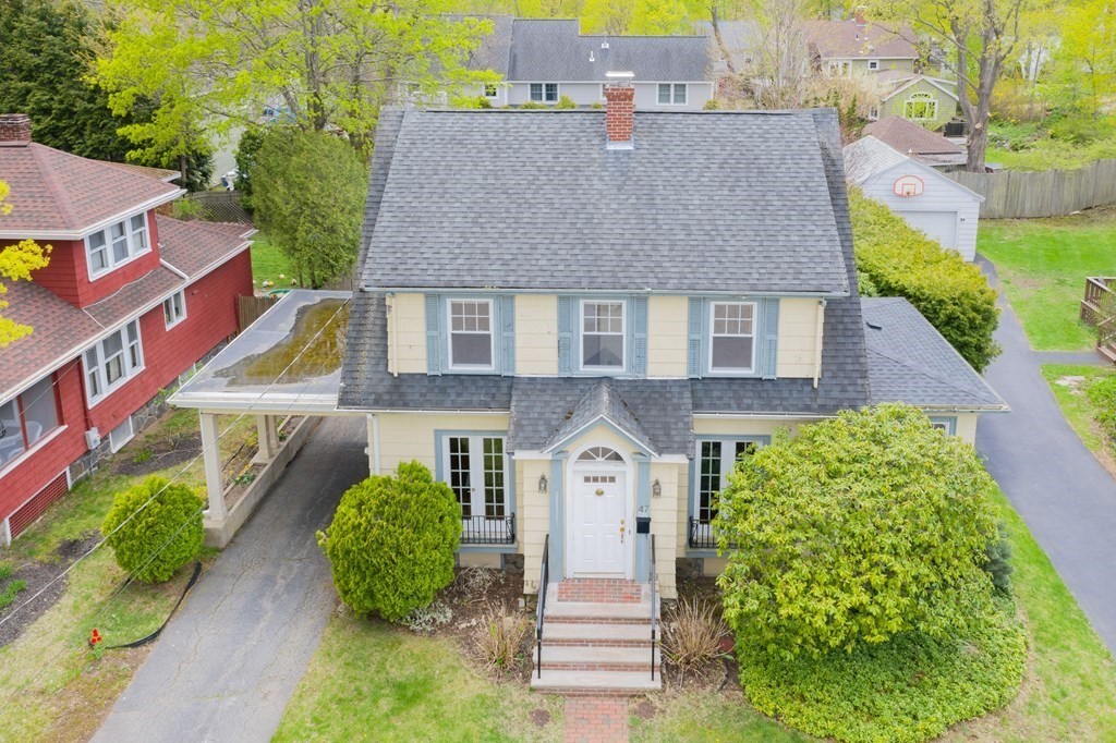 47 Pilgrim Road Marblehead, MA 01945 - Photo 40 of 42 an aerial view of a house