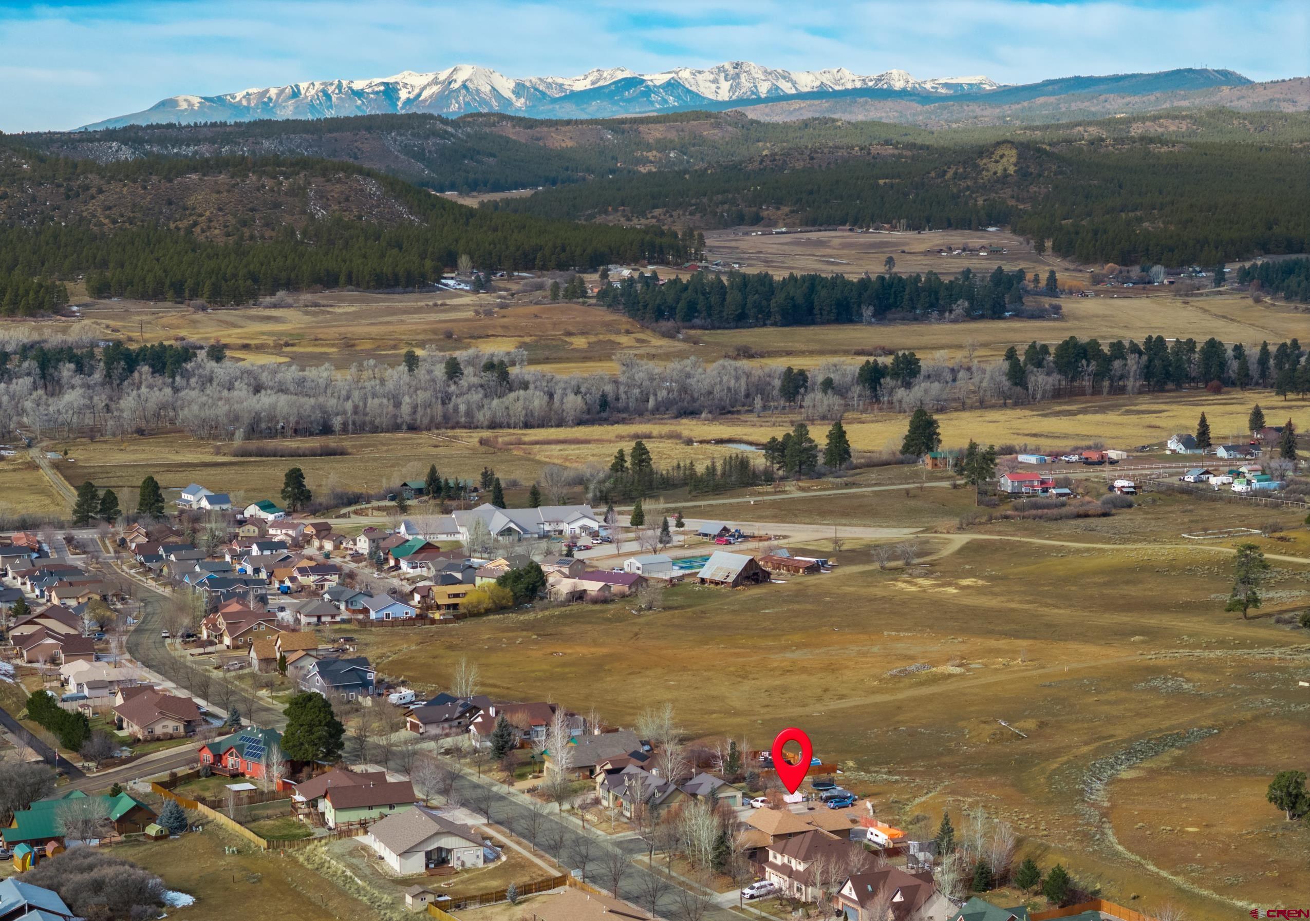 517 Dove Ranch Road Bayfield, CO 81122 - Photo 29 of 29 a view of a lake with a mountain in the background