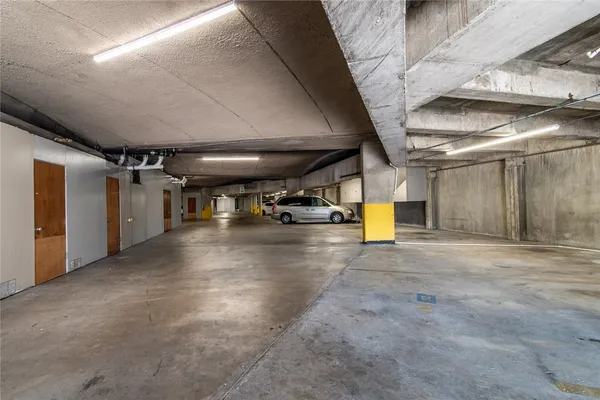 a view of parking area