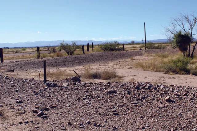 a view of a lake with mountains in the background