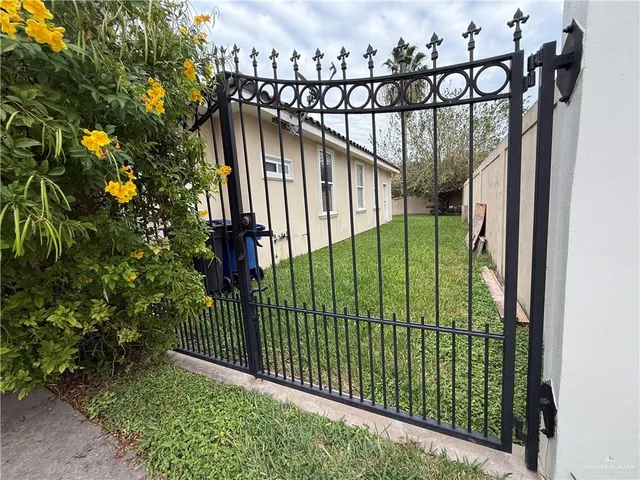a view of swimming pool from a balcony