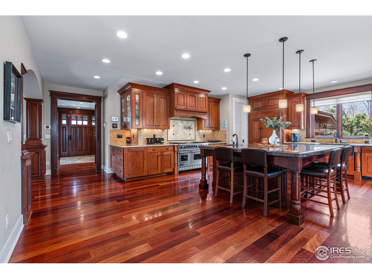 800 Grant Place Boulder, CO 80302 - Photo 12 of 40 Expansive kitchen with a spacious center island