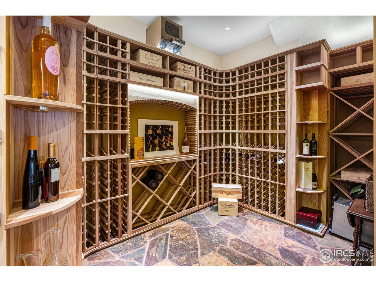 800 Grant Place Boulder, CO 80302 - Photo 30 of 40 1000 bottle temperature controlled wine cellar