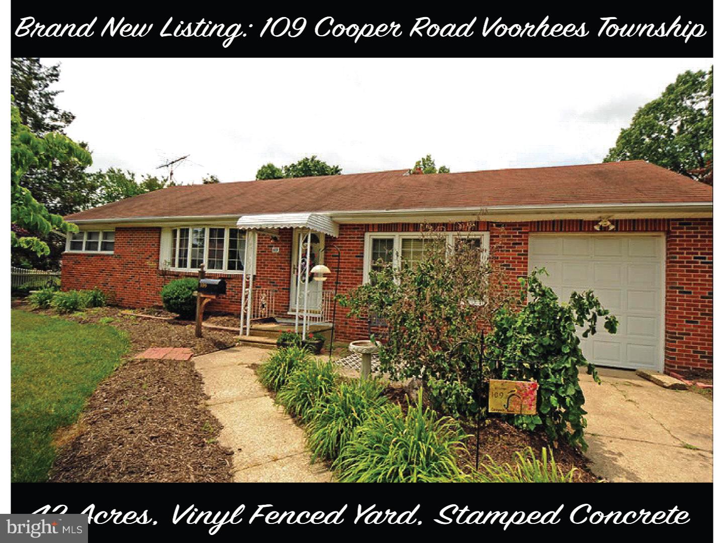 109 Cooper Road Voorhees, NJ 08043 - Photo 1 of 18 Exterior Front