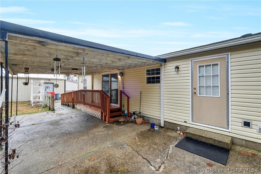 6705 Harrison Trail Northeast Georgetown, IN 47122 - Photo 31 of 42 Covered patio