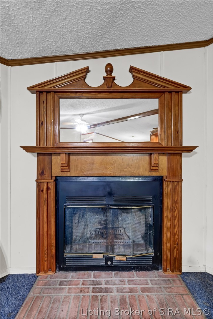 6705 Harrison Trail Northeast Georgetown, IN 47122 - Photo 8 of 42 Wood burning fireplace