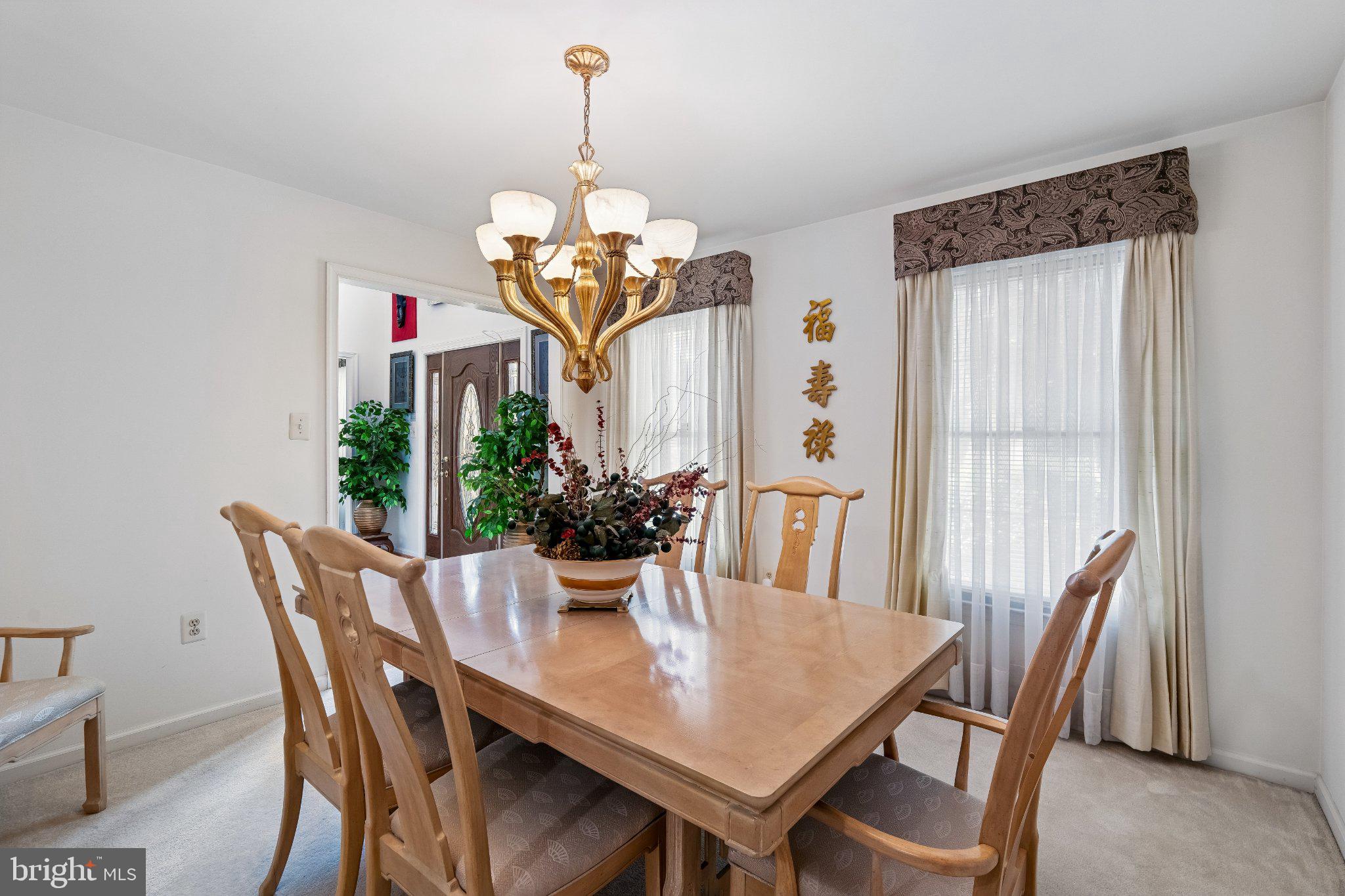 9505 Bald Hill Road Mitchellville, MD 20721 - Photo 10 of 39 Elegant dining space with natural light.