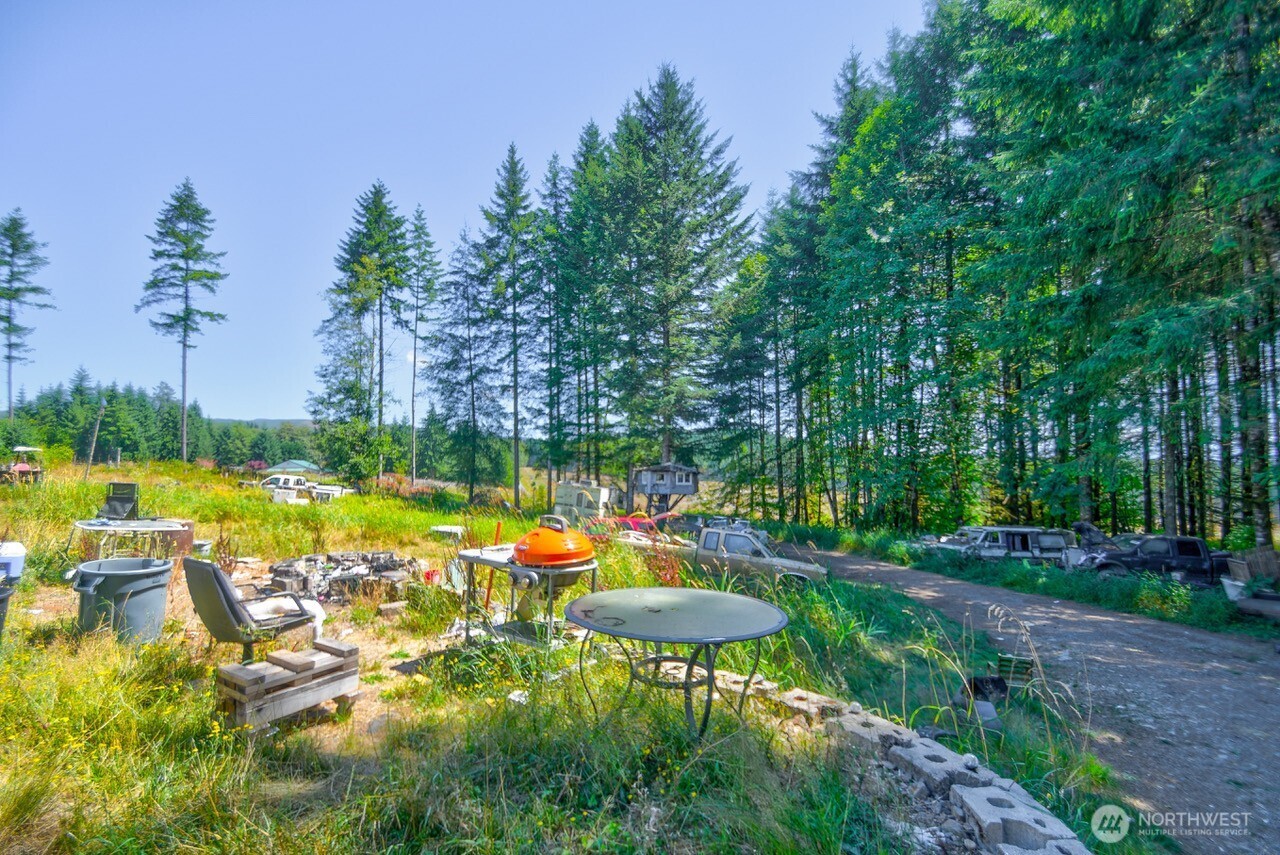 305 August Road, Unit 75 Onalaska, WA 98570 - Photo 5 of 21 a view of a swimming pool with lawn chairs under an umbrella