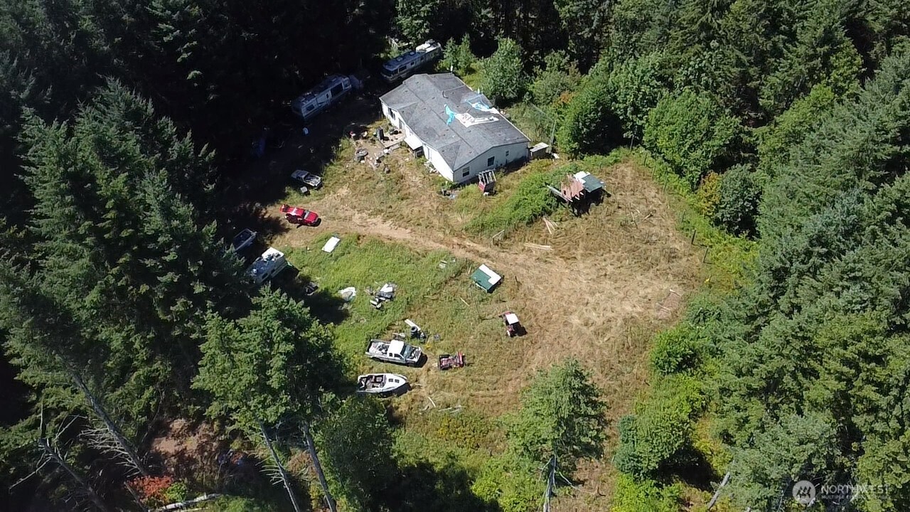 305 August Road, Unit 75 Onalaska, WA 98570 - Photo 10 of 21 an aerial view of a house with outdoor space and street view