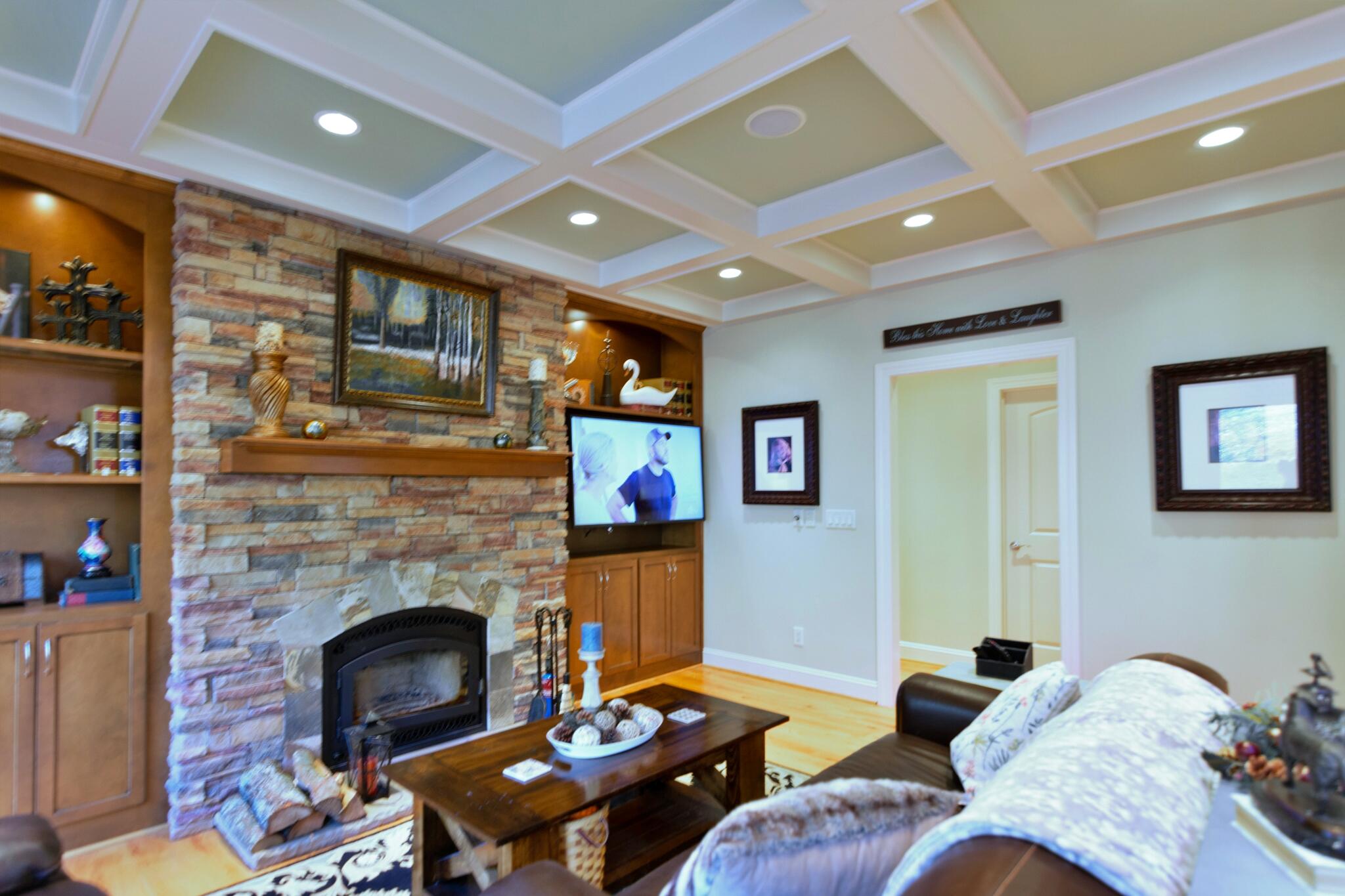 1347 Roaring Creek Road Dunlap, TN 37327 - Photo 6 of 89 Living Room Fire Place